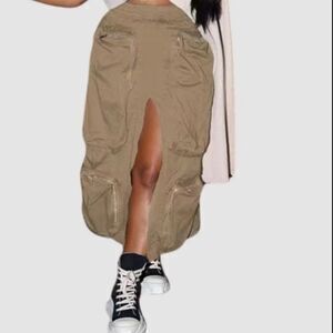 Cargo skirts multi patch NWOT- Size Medium